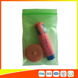 China Plastic PE Packing Ziplock Bags Antistatic , Air Tight Zip Lock Bags Custom Printed supplier
