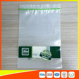 China Disposable Biodegradable Zip Lock Packaging Bags For Household / Industrial Packing supplier