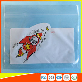 China Multi Color PE Custom Printed Ziplock Bags Resealable For Grocery Packing supplier