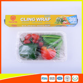 China Food Safe Kitchen PE Cling Film Wrap Jumbo Roll For Food Packaging supplier