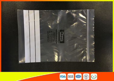 China Customized Polyethylene Industrial Ziplock Bags , PE Zip Bags With Great Clarity supplier