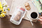 Frosted Customer Jar Design Stand Up Ziplock Bags Food Kraft Zipper Pouch Bags supplier