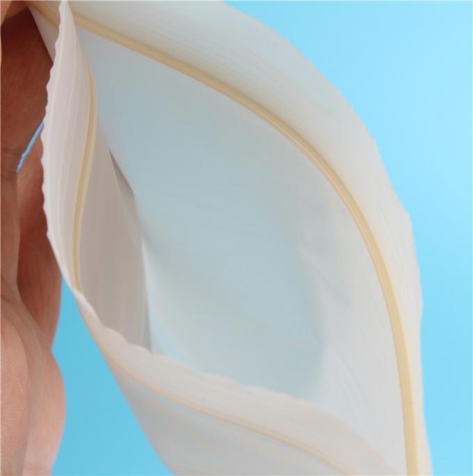 Corn Starch Material Ziplock Pill Bags , Resealable Small Plastic Bags