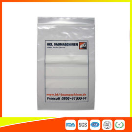 China Reclosable Transparent Zip Lock Poly Bags For Industrial Packaging Customized Printed supplier