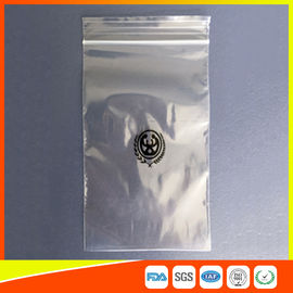 China Small Plastic Packing Ziplock Bags For Hardware Products With LOGO Printed supplier