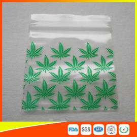 China Reclosable Custom Printed Ziplock Bags / Plastic Packing Bag With Zipper supplier