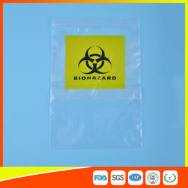 China Reclosable Clear Ziplock Lab Guard Specimen Bag With Three Layer supplier
