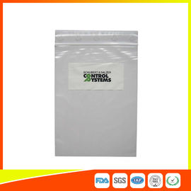 China Clear Plastic Resealable Zip Lock Pouch Bags For Industrial Products Storage supplier