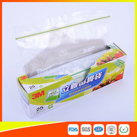 China Food Grade Freezer Zip Lock Bags / Zip Top Freezer Bags Customized Printed supplier