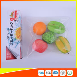 China PE Clear Freezer Zip Lock Bags , Double Resealable Freezer Bags For Food supplier