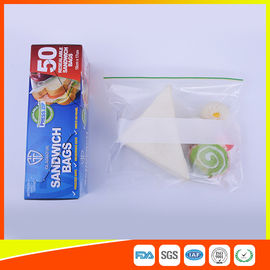 China Multi Size Ziplock Plastic Bags For Food Storage , Zip Sandwich Bags OEM Acceptable supplier