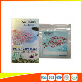 China Ziplock Custom Printed Packaging Bags , Colorful Resealable Food Pouches supplier