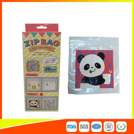 China HDPE Plastic Custom Printed Ziplock Bags / Resealable Personalized Packaging Bags supplier