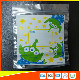 China Plastic Custom Printed Ziplock Bags / Decoration Bags For Retail And Promotional Use supplier