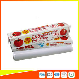 China Ovenproof PE Cling Film For Food Wrap , Stretch Wrapping Plastic Roll supplier