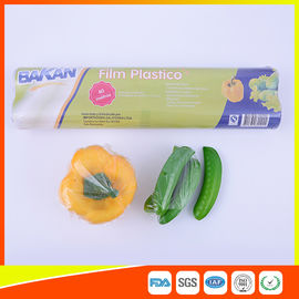 China Stretch PE Cling Film Plastic Food Wrap For Keeping Fresh With FDA Approval supplier