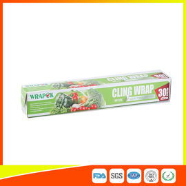 China Food Grade PE Food Packing Plastic Wrap , Stretch Wrap Film For Kitchen supplier