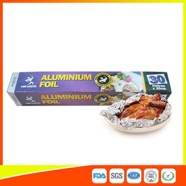 China Disposable Food Grade Aluminum Foil Sheets Oil Resistant , Aluminium Sheet Roll supplier