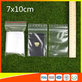 China Small Resealable Plastic Bags / Small Zipper Pouch / Small Zipper Bags supplier