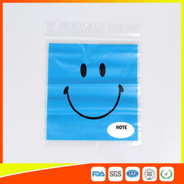 China Reclosable custom printed plastic bags Transparent  for Grocery supplier