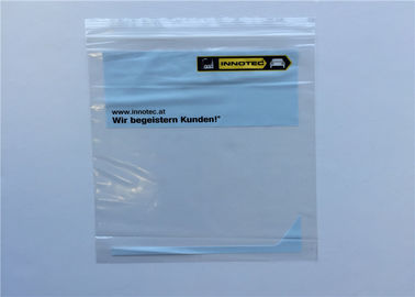 China Durable LDPE Industrial Ziplock Bags , Transparent Small Plastic Ziplock Bags supplier