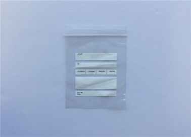 China ldpe Reusable Industrial Ziplock Bags for Packaging , Eco Friendly Material Plastic supplier