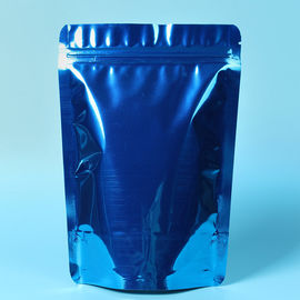 China Food Grade Tea Packaging Bags , Laminated Moisure Proof Foil Coffee Bags With Zipper supplier