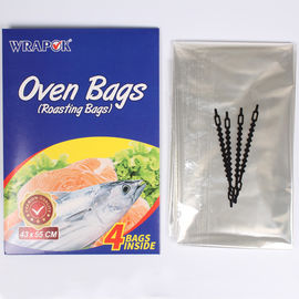China Eco - Friendly PET Oven Cooking Bags Turkey Bread Oven Proof Bags SGS Passed supplier