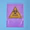Medical / Laboratory Specimen Transport Bags Plastic Resealable With Document Pouch supplier