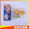 PE Transparent Plastic Snack Bags With Zipper , Reusable Snack And Sandwich Bags supplier