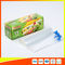 Small Recycled Transparent Plastic Airtight Food Storage Bags With Slider Zipper supplier
