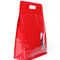 Red Color Stand Up Ziplock Bags Food Grade Material For Potato Cracker supplier