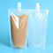 Gravure Printing Stand Up Ziplock Bags Ziplock Stand Up Pouches With Spout supplier