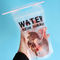 Plastic Beverage Juice Stand Up Ziplock Bags With Hanging Holes , 450-500ml supplier