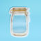 Household Reusable Stand Up Ziplock Bags Food Can Shaped Plastic Packaging Bag / Mason Jar supplier