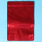Customized Red Tea Packaging Bags With Zipper / Coffee Bean Pouches supplier
