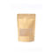 Kraft Paper Coffee Bags / Resealable Food Packaging For Tea , Snack supplier