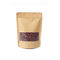 Custom Resealable Kraft Paper Coffee Packaging Bags Ziplock Food Bag Pouch supplier